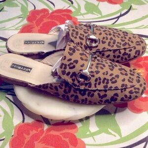 PRIMARK CHEETAH DESIGN FLATS